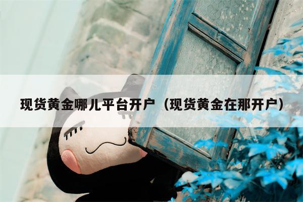 现货黄金哪儿平台开户（现货黄金在那开户）