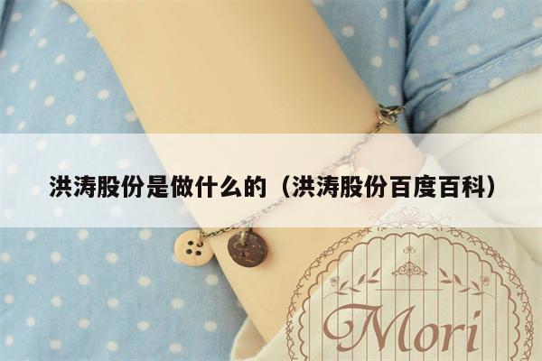 洪涛股份是做什么的（洪涛股份百度百科）