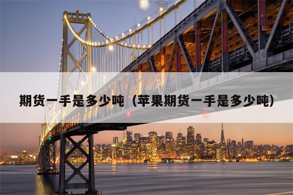 期货一手是多少吨（苹果期货一手是多少吨）