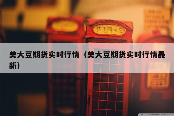 美大豆期货实时行情（美大豆期货实时行情最新）