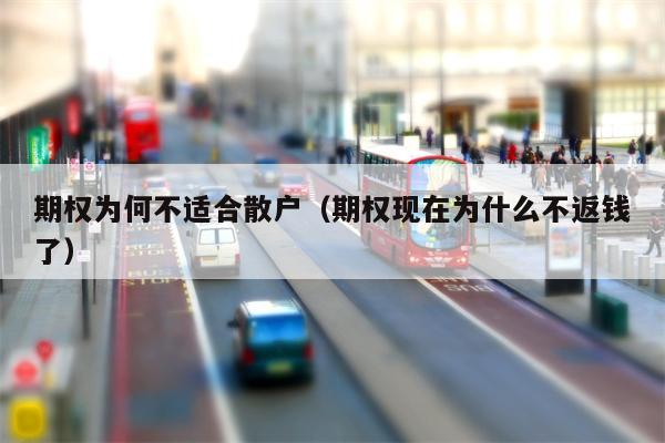 期权为何不适合散户（期权现在为什么不返钱了）