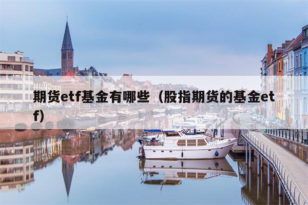 期货etf基金有哪些（股指期货的基金etf）