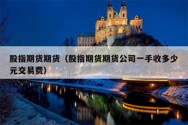 股指期货期货（股指期货期货公司一手收多少元交易费）