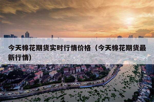 今天棉花期货实时行情价格（今天棉花期货最新行情）