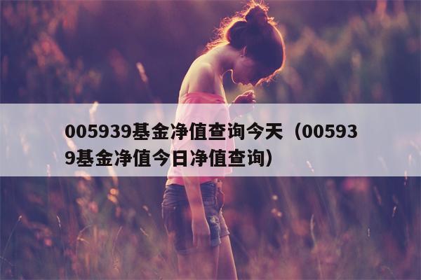 005939基金净值查询今天（005939基金净值今日净值查询）