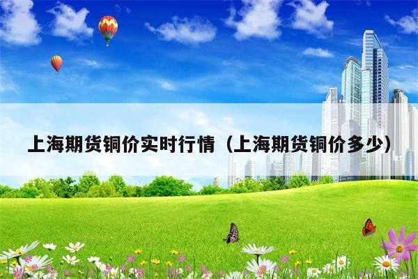 上海期货铜价实时行情（上海期货铜价多少）