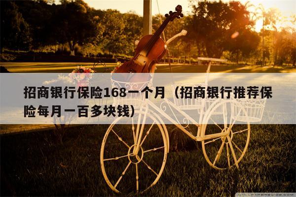 招商银行保险168一个月（招商银行推荐保险每月一百多块钱）