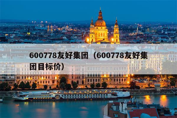 600778友好集团（600778友好集团目标价）
