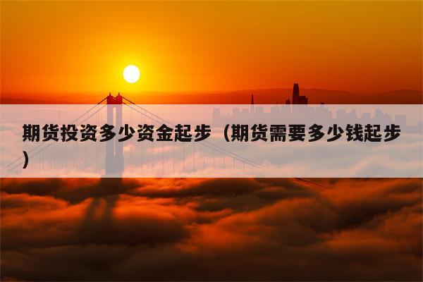 期货投资多少资金起步（期货需要多少钱起步）