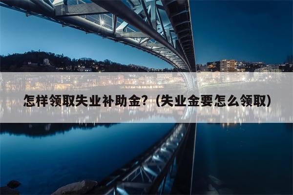 怎样领取失业补助金?（失业金要怎么领取）