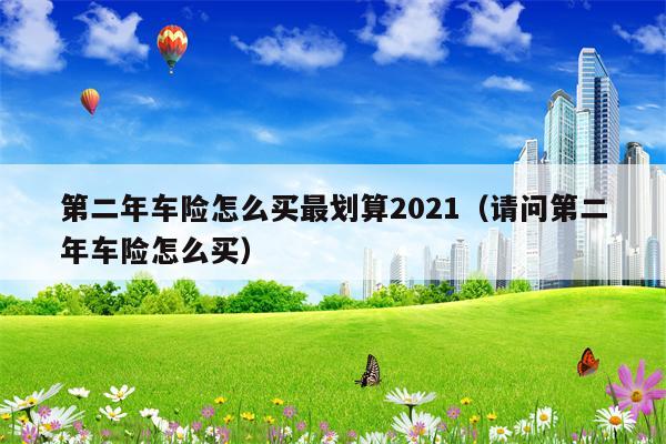 第二年车险怎么买最划算2021（请问第二年车险怎么买）