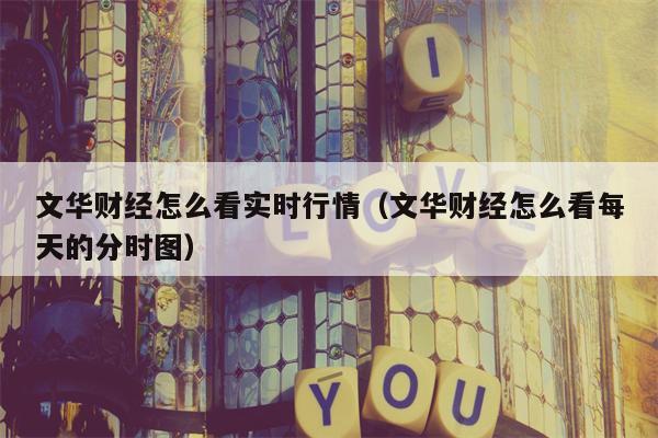 文华财经怎么看实时行情（文华财经怎么看每天的分时图）