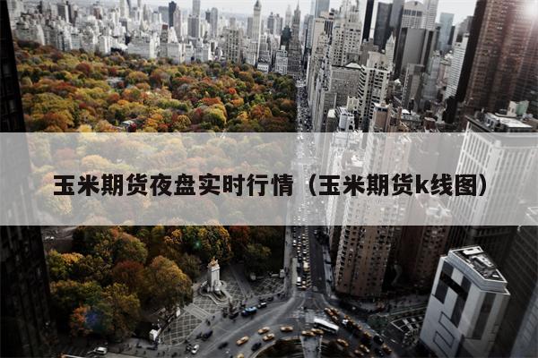 玉米期货夜盘实时行情（玉米期货k线图）
