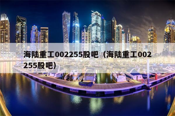 海陆重工002255股吧（海陆重工002255股吧）