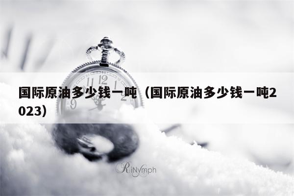 国际原油多少钱一吨（国际原油多少钱一吨2023）