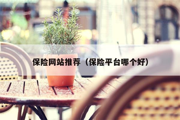 保险网站推荐（保险平台哪个好）