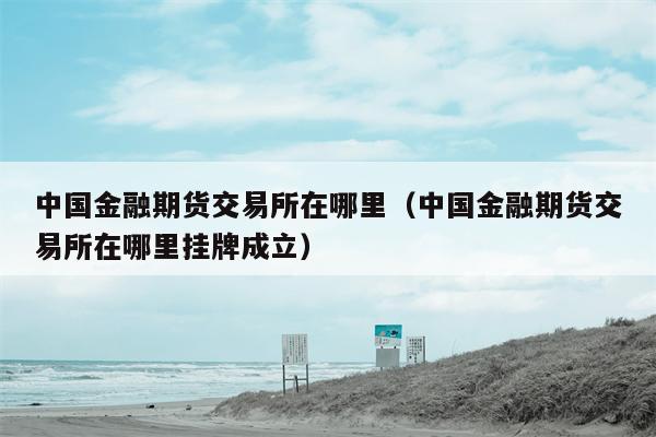 中国金融期货交易所在哪里（中国金融期货交易所在哪里挂牌成立）