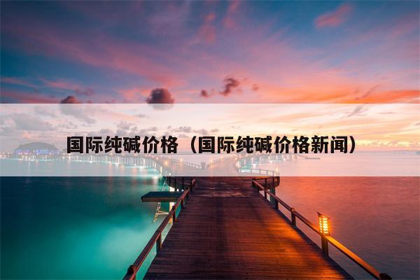国际纯碱价格（国际纯碱价格新闻）