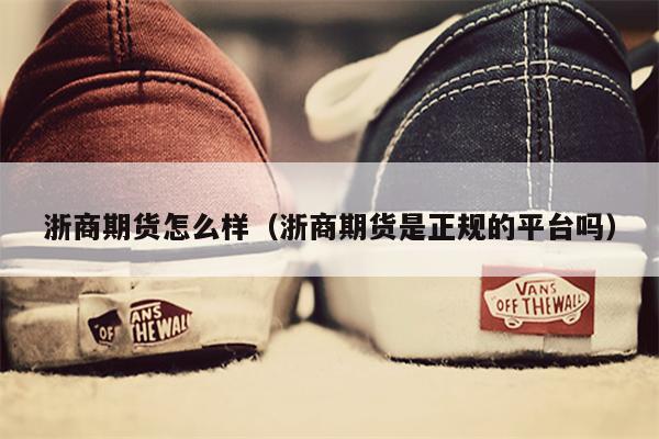 浙商期货怎么样（浙商期货是正规的平台吗）