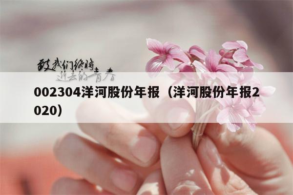 002304洋河股份年报（洋河股份年报2020）