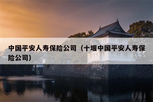 中国平安人寿保险公司（十堰中国平安人寿保险公司）