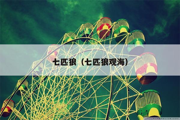 七匹狼（七匹狼观海）
