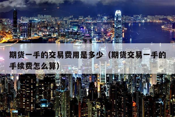 期货一手的交易费用是多少（期货交易一手的手续费怎么算）
