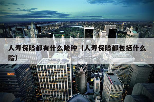 人寿保险都有什么险种（人寿保险都包括什么险）