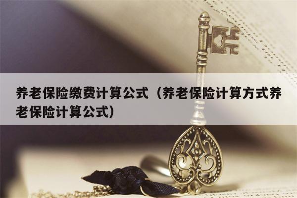 养老保险缴费计算公式（养老保险计算方式养老保险计算公式）