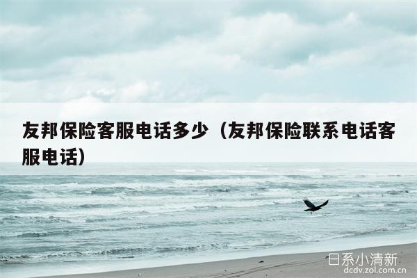 友邦保险客服电话多少（友邦保险联系电话客服电话）