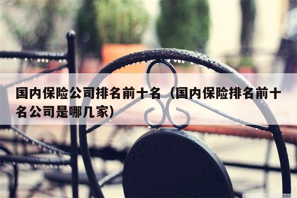 国内保险公司排名前十名（国内保险排名前十名公司是哪几家）