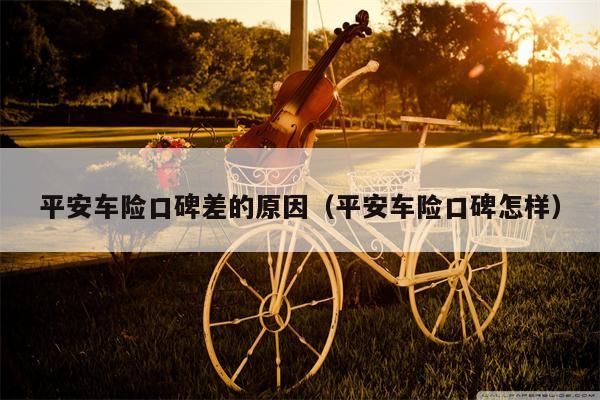 平安车险口碑差的原因（平安车险口碑怎样）