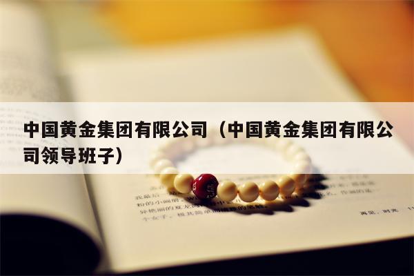 中国黄金集团有限公司（中国黄金集团有限公司领导班子）