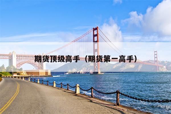 期货顶级高手（期货第一高手）