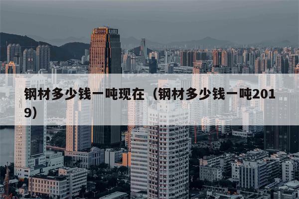 钢材多少钱一吨现在（钢材多少钱一吨2019）