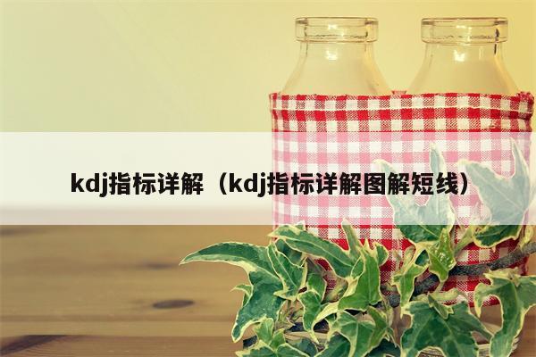 kdj指标详解（kdj指标详解图解短线）