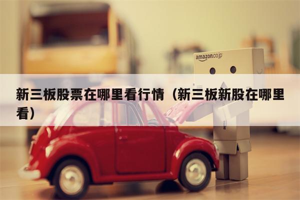 新三板股票在哪里看行情（新三板新股在哪里看）