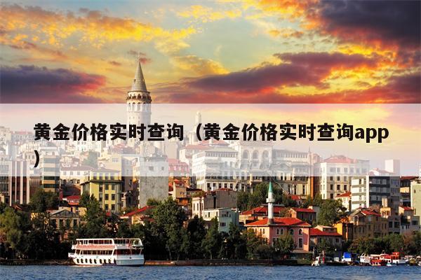 黄金价格实时查询（黄金价格实时查询app）