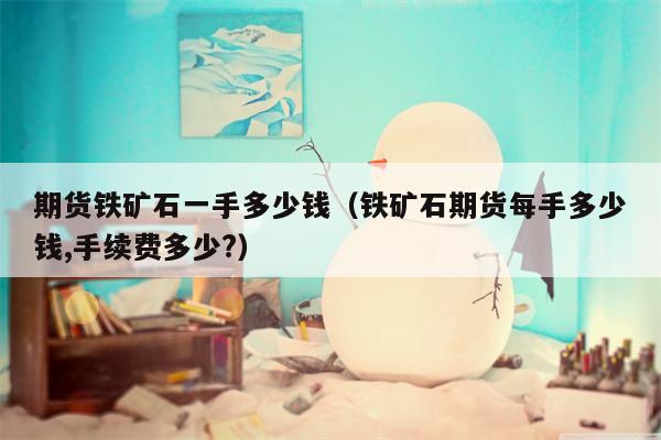 期货铁矿石一手多少钱（铁矿石期货每手多少钱,手续费多少?）