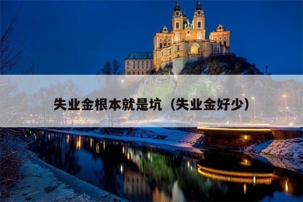 失业金根本就是坑（失业金好少）