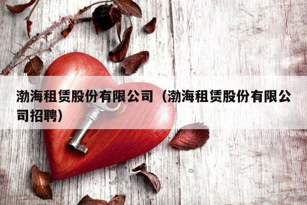 渤海租赁股份有限公司（渤海租赁股份有限公司招聘）