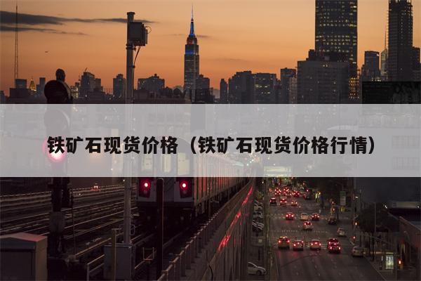 铁矿石现货价格（铁矿石现货价格行情）