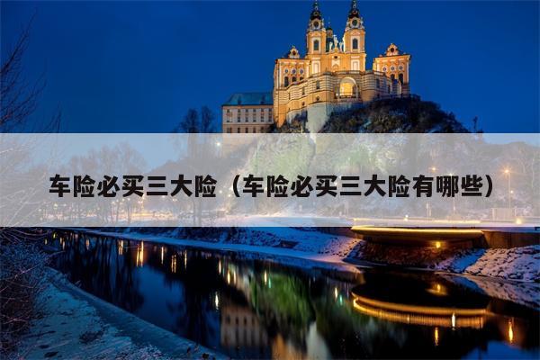 车险必买三大险（车险必买三大险有哪些）