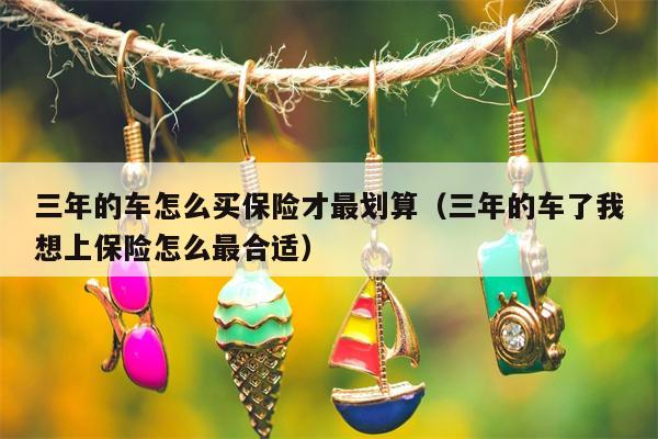三年的车怎么买保险才最划算（三年的车了我想上保险怎么最合适）