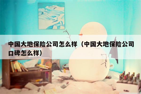 中国大地保险公司怎么样（中国大地保险公司口碑怎么样）