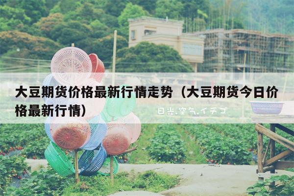大豆期货价格最新行情走势（大豆期货今日价格最新行情）