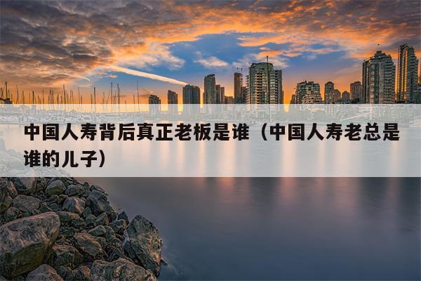 中国人寿背后真正老板是谁（中国人寿老总是谁的儿子）