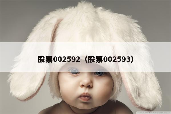 股票002592（股票002593）