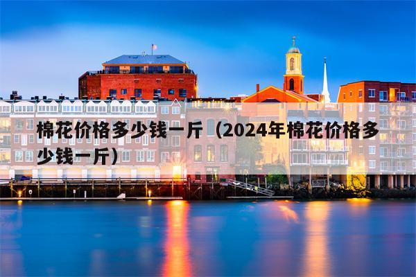 棉花价格多少钱一斤（2024年棉花价格多少钱一斤）