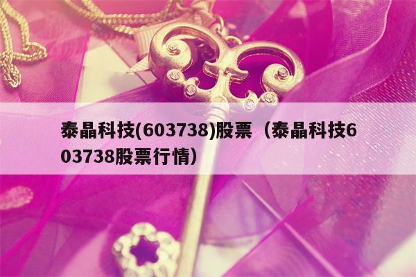 泰晶科技(603738)股票（泰晶科技603738股票行情）